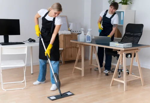 Nettoyage de bureau professionnel à Saint-Léger-du-Bourg-Denis